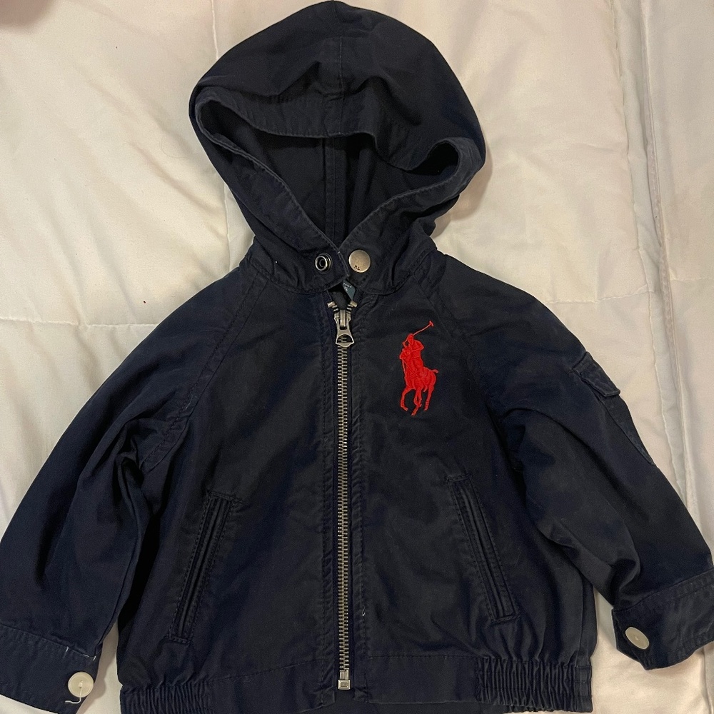 Navy Blue Ralph Lauren POLO kids Jacket